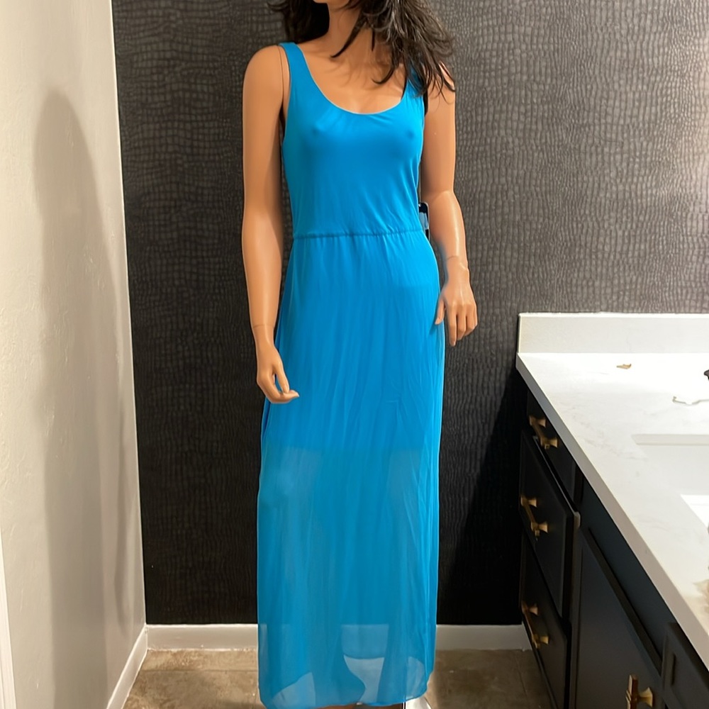 Vince Camuto Dresses Maxi Orange Tank Dress